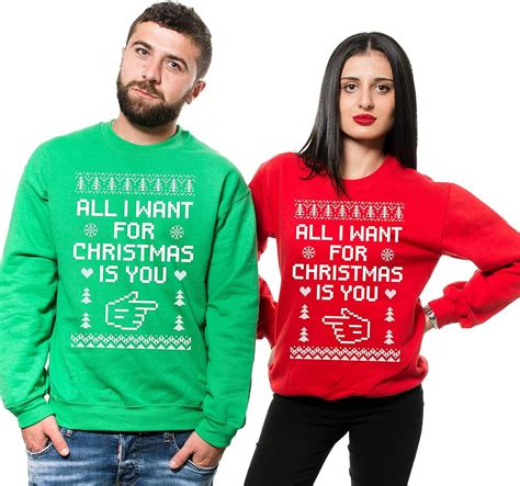 Couple Matching Ugly Christmas Sweaters Couple Outfits