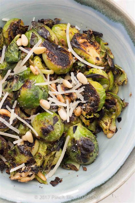 Now, there are many food items which i hated as a child and have grown to love. Pan-Roasted Lemon Garlic Parmesan Brussels Sprouts with ...