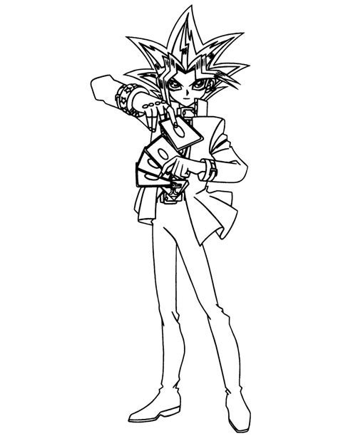 Yami Yugi Coloring Pages Coloring Coloring Pages