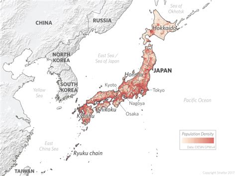 Northern territories (shaded relief) 1988 (230k). Jungle Maps: Map Of Japan With Rivers