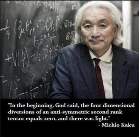 In The Beginning God Said The Four Dimensional Divergence Of An Anti
