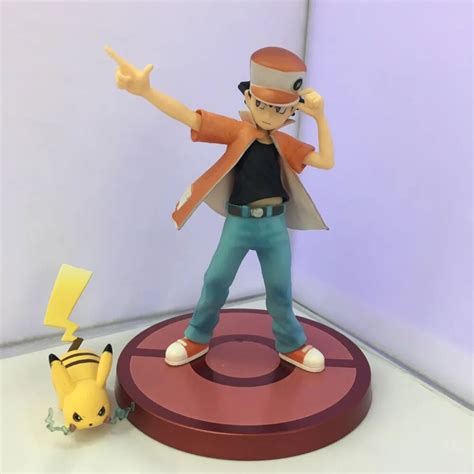 Buy Huong Anime Figure 14cm Pikachu Ash Ketchum Pvc