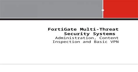 Fortigate Training Ppt Powerpoint