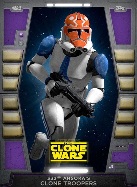 332nd Ahsokas Clone Troopers 2020 Base Series 2 Star Wars Card