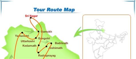 Route Map Kedarnath 