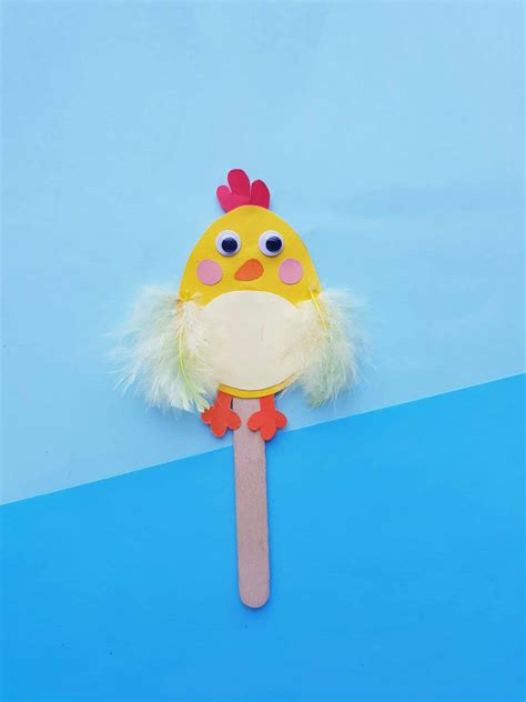 Easy Easter Chick Kids Craft