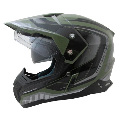 The shields are important for protecting the eyes and face from wind and debris while. MT Helmets Synchrony DS Adventure Motorcycle Helmet ...