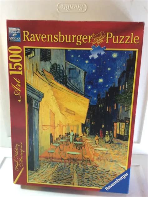 Ravensburger Vincent Van Gogh Cafe Terrace At Night Pc Puzzle