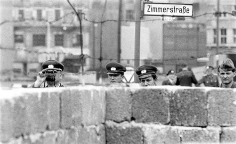 Berlin Wall 50 Years Since Construction Of The Wall Began