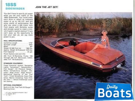 1978 Sidewinder 18 Jet Boat For Sale View Price Photos And Buy 1978