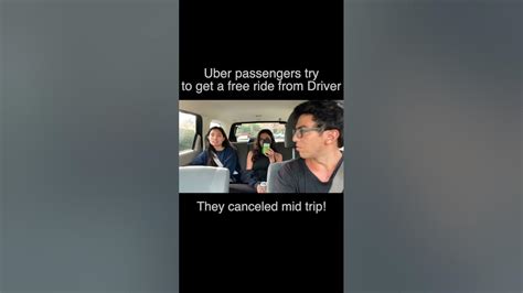 Uber Passengers Cancel Mid Trip And Get Kicked Out Youtube