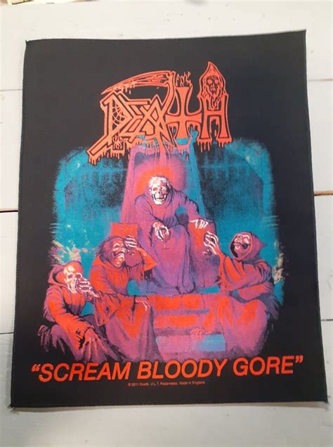 Death Scream Bloody Gore Backpatch Nephilim