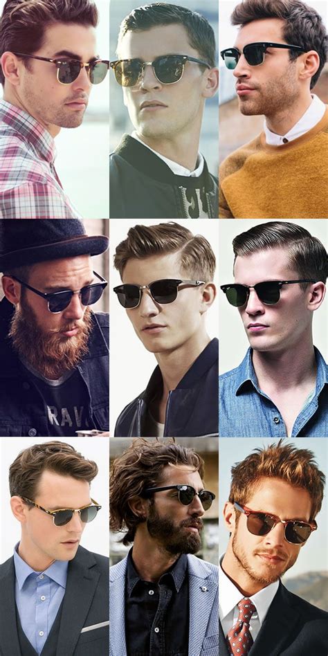 How To Wear Sunglasses Key Style Clubmasters Will Suit Oval