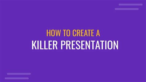 How To Create Killer Presentation Slides Key Components And Tips