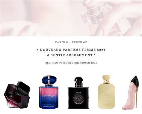 5 Nouveaux Parfums Femme 2023 A Sentir Absolument