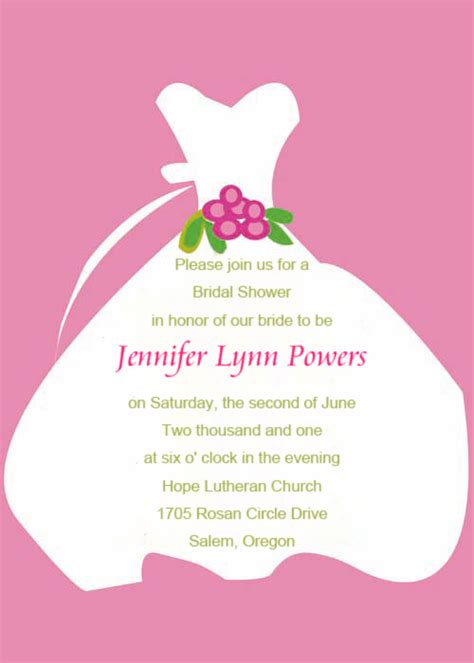Bridal Shower Invitation Wording Rich Image And Wallpaper