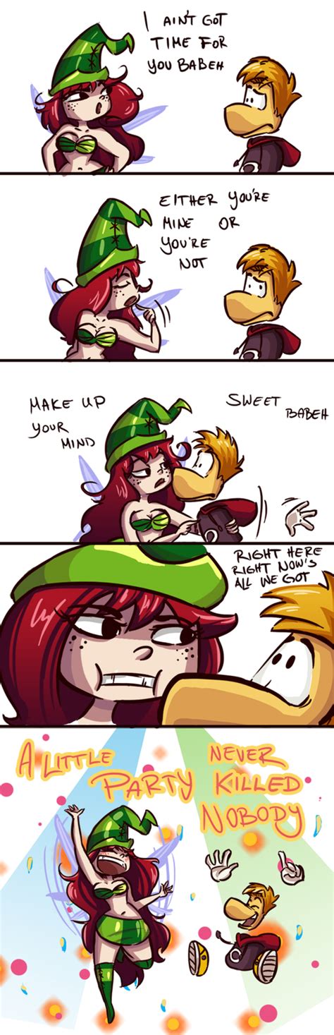 What Betilla And Rayman Do In Their Spare Time By Lizbethlizard On