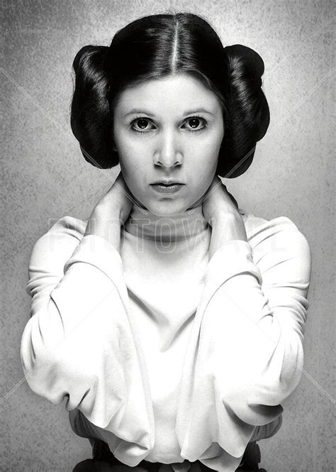 Princess Leia Carrie Fisher Decorate With A Wall Mural Carrie