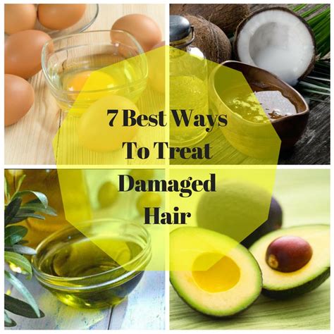 The Top 7 Best Home Remedies To Treat Damaged Hair Treat Damaged Hair Damaged Hair Hair Butters