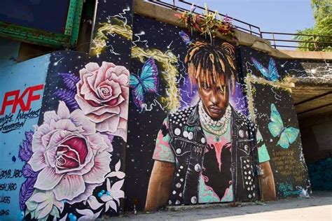 Juice Wrld Mural Chicago Location Mural Design