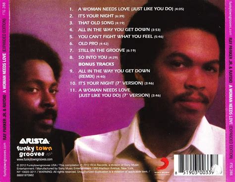 Bentleyfunk Ray Parker Jr And Raydio 1981 A Woman Needs Love Expanded [ftg] 320kbps