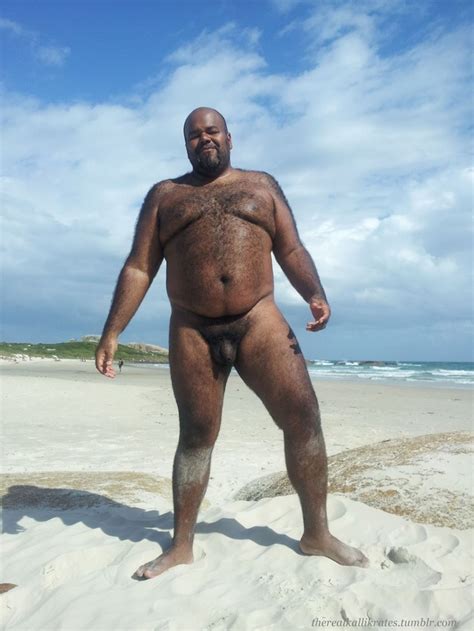 Big Black Men Nude Image