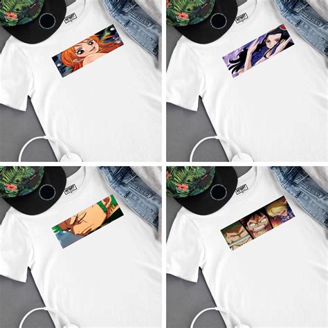 Check spelling or type a new query. One piece anime t-shirts Nami, Zoro, Luffy, Sanji, Robin ...