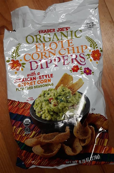 What S Good At Trader Joe S Trader Joe S Organic Elote Corn Chip Dippers