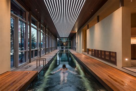 A Look At Some Modern And Contemporary Indoor Pools Homes Of The Rich
