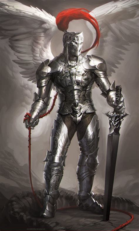 Armored Angel Ángel Guerrero Guerreros Ángeles Y Demonios