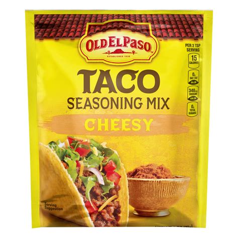 Save On Old El Paso Taco Seasoning Mix Packet Cheesy Order Online