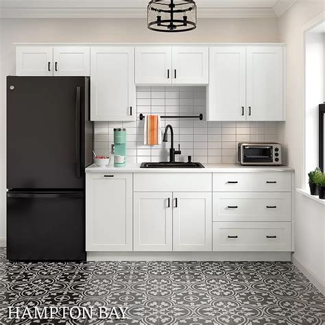 Hampton Bay Edson 30 Inch W X 30 Inch H X 125 Inch D Shaker Style Assembled Kitchen Wall