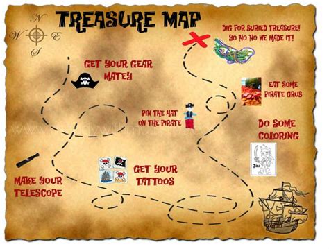 Apr 29, 2018 · from pirate crafts to scavenger hunts, the treasure map template is a good way to encourage inventive pondering, drawback fixing, and good old style enjoyable. A Treasure Map that is an itinerary for the party! Love this! I believe children's parties ...