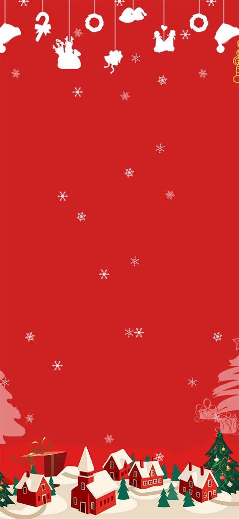 Red Christmas Iphone Wallpapers Top Free Red Christmas Iphone