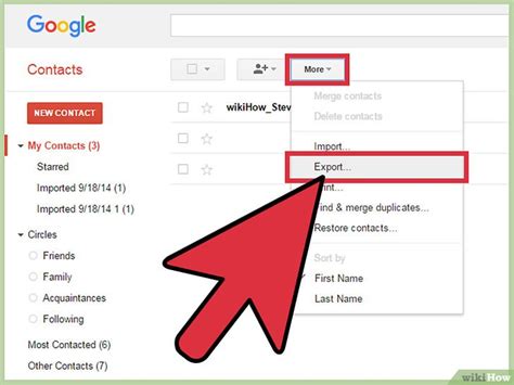 How To Add Contacts To Gmail Using A Csv File
