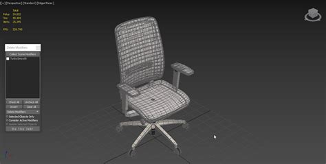 Artstation Teknion Around Chair 3d Model Resources