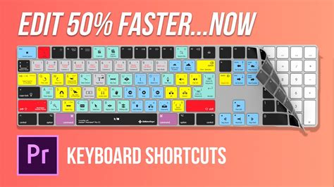 How To Edit Faster Adobe Premiere Pro Keyboard Shortcuts