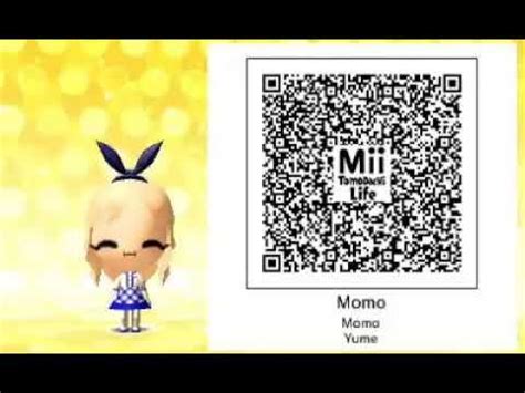 Tomodachi Life QR Codes