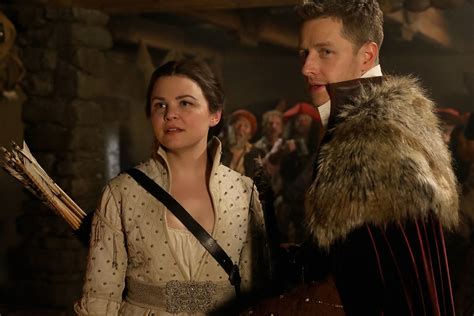 once upon a time ginnifer goodwin and josh dallas preview the musical episode tv guide