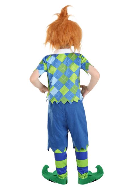 Deluxe Plaid Munchkin Costume For Toddlers