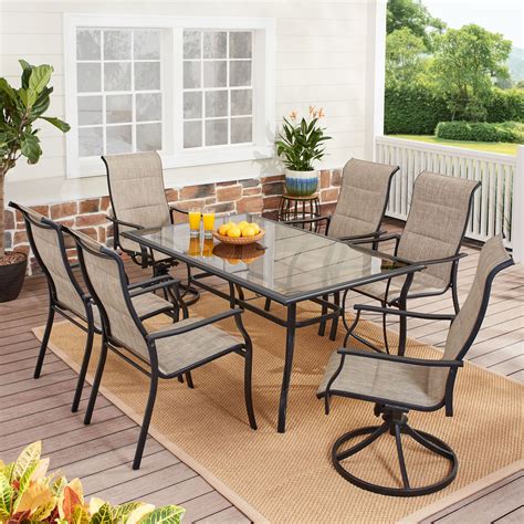 Free 2 Day Shipping Buy Mainstays Highland Knolls 7 Piece Outdoor