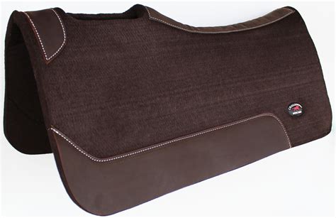 Thick Horse Saddle Pad Western Contour Wool Felt Therapeutic 3981