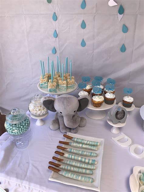 Baby Shower Elephant Desserts 🐘 Elephant Baby Showers Desserts Baby