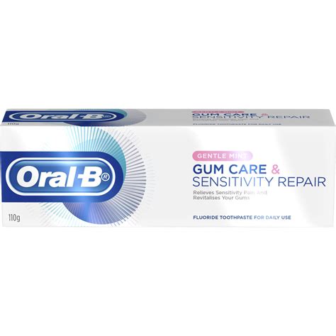 Oral B Gum Care And Sensitivity Repair Toothpaste 110g Big W