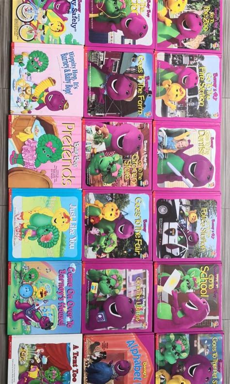 Barney Storybooks Full Set Hobbies And Toys Books And Magazines