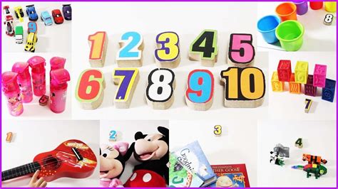 Learning To Count Numbers 1 10 Video For Children Youtube