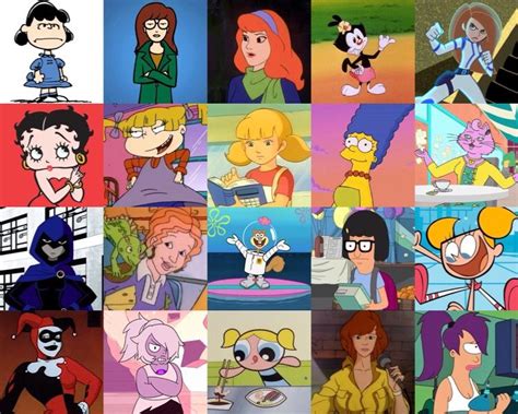 Find The Tv Female Cartoon Characters Quiz By Ghcgh Cartoon