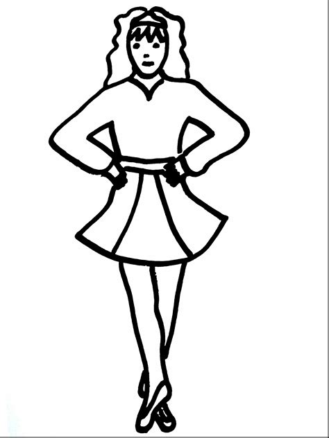 Irish Dance Coloring Pages at GetColorings.com | Free printable colorings pages to print and color