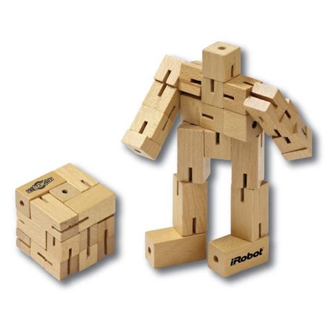 Wood Robo Cube Robot Block Puzzle Promotional Product Ideas By