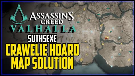 Suthsexe Crawelie Hoard Map Solution Assassins Creed Valhalla Youtube